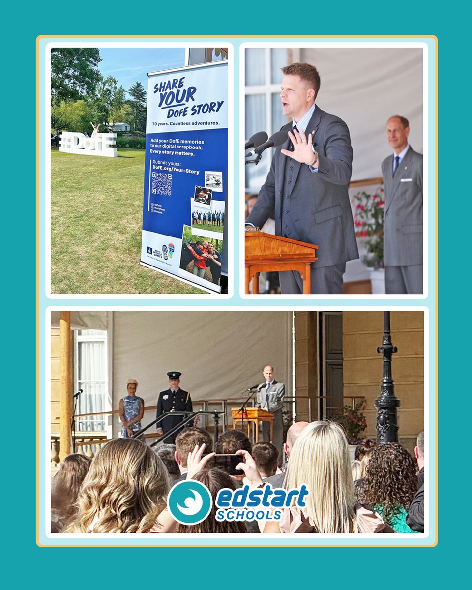 edstart_sch's tweet photo. Our Director of #education, Kevin Buchanan attended the @DofE UK's #GoldAwards Winners event at #BuckinghamPalace. Celebrating the perseverance, creativity and #resilience it takes to complete the programme. Click https://t.co/FKgxojdnPb to read the full story @OldhamChronicle https://t.co/enkpQElysF