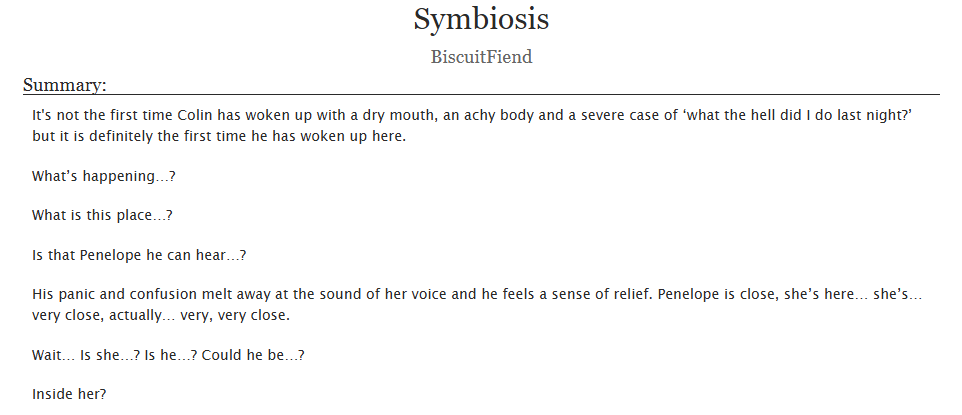 BiscuitFiend72's tweet photo. Chapter one of my next story is up. It's a quirky one. Hope you enjoy!

https://t.co/CFs0Du9JVl

@polinbookclub https://t.co/cIT1g8SVsi
