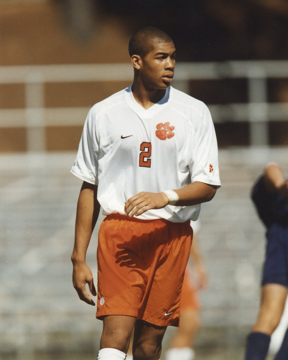 ClemsonMSoccer's tweet photo. Built at Clemson. Bound for the World Cup!🏆🏟️

Oguchi Onyewu with U.S. Soccer and Stu Holden with FOX Sports will be right in the action of this year’s World Cup!
#ClemsonUnited https://t.co/4AH3EcqIcA