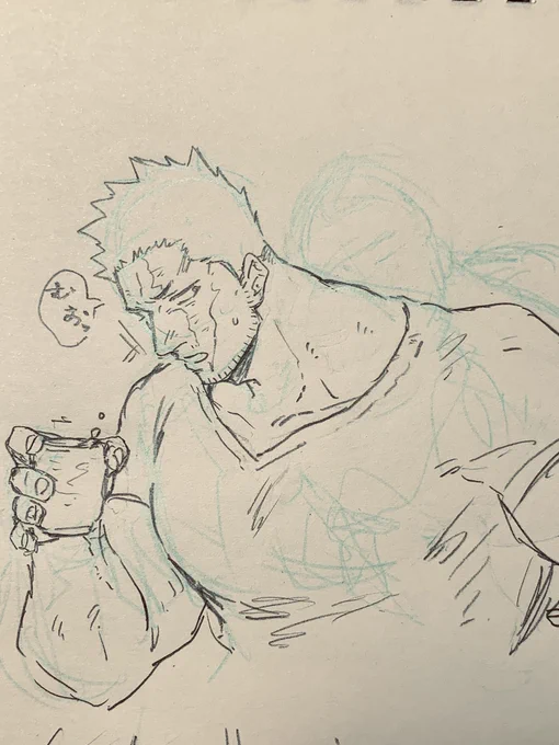 途中まで描いてた🔥さん供養
背後霊が居るね 