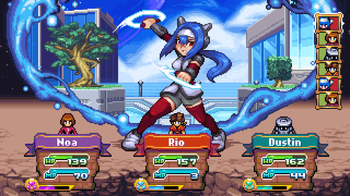 CriticalGamesAU's tweet photo. Heroes &amp; Villains from 17 Indie RPGs collide in Infinite Alliance - a FREE crossover event coming to PC &amp; Console! #PitchYaGame

A story-driven, turn-based RPG with characters from Chained Echoes, CrossCode, Kingdoms of the Dump, &amp; more! 🥳

Wishlist here:
https://t.co/fsIWTsPNhp https://t.co/1AiFEADKKc