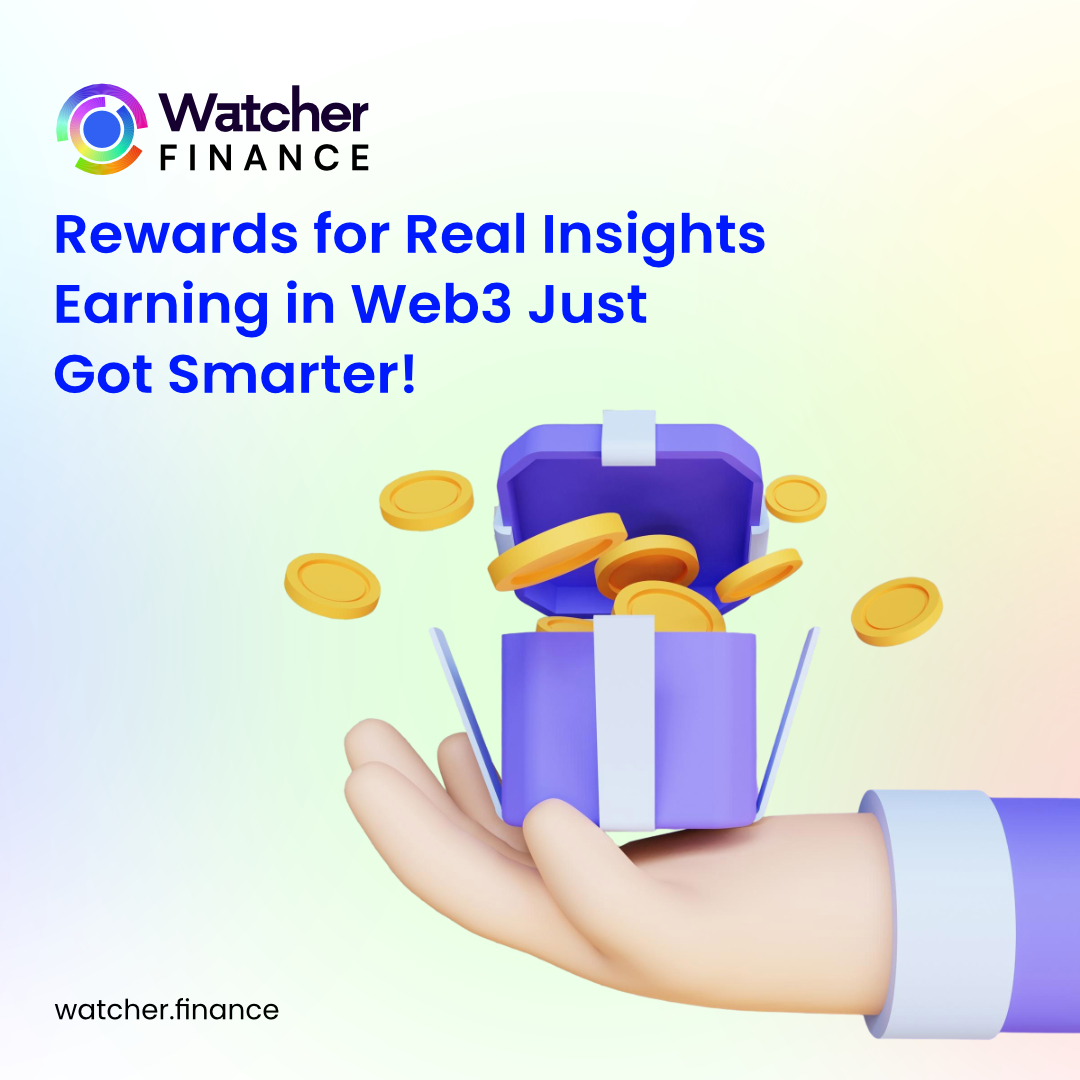 watcher_finance's tweet photo. 💰 Rewards for Real Insights—Earning in Web3 Just Got Smarter!
Your feedback shouldn’t be free. #WatcherFinance ensures reviewers get compensated for credible, high-quality evaluations—turning insights into income.
🔎 Ready to get paid for your expertise?
#Crypto #Token #Rewards https://t.co/ln0Vh8TvAK