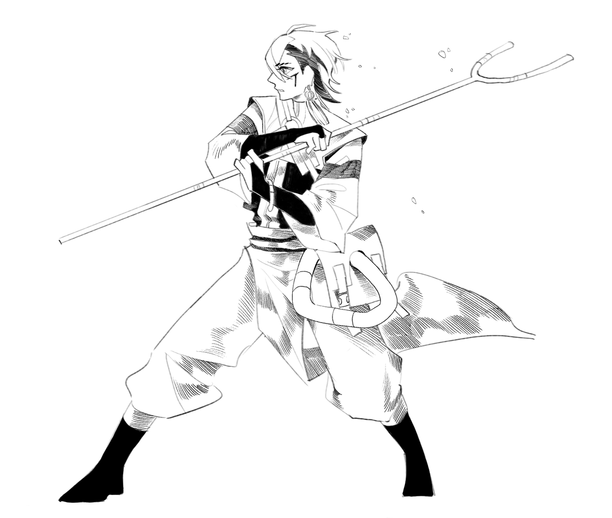 Dante_1311pd's tweet photo. I feel so accomplished whenever I finish a fullbody action pose 
#ガチアクタ #zanka #gachiakuta https://t.co/tCtp7FDMhl