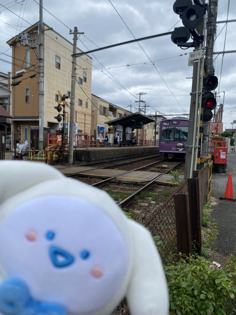 ofofpetit's tweet photo. 車折神社行ってきました😊
御朱印帳やキーホルダー買ってしまった
仁和寺は今日行けなかったから、また行かなきゃ！ https://t.co/YK0iD7FTpO