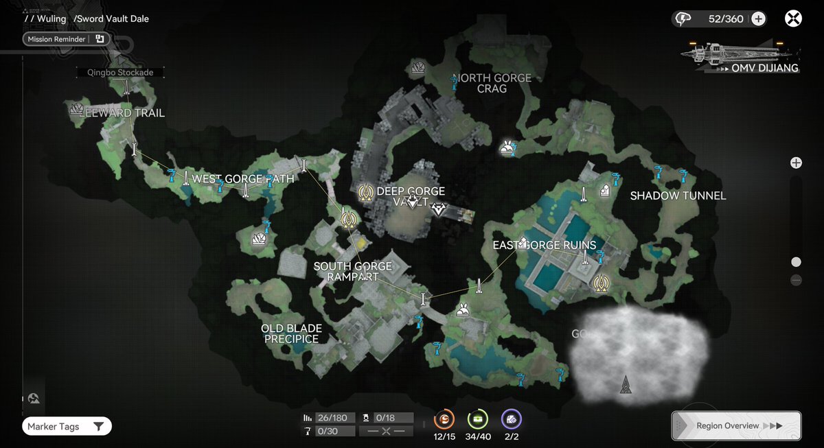 MIKOLLUST's tweet photo. Has anyone unlocked the lower right part of Sword Vault Dale yet? Couldn't see any side quest markers for it

Saw a path to it, but it's blocked off by indestructible rocks. Does it have to do something with the Sky Flats reputation? Mine's not at lvl 4 yet

#Endfield #Discussion https://t.co/bICHg0wIN9