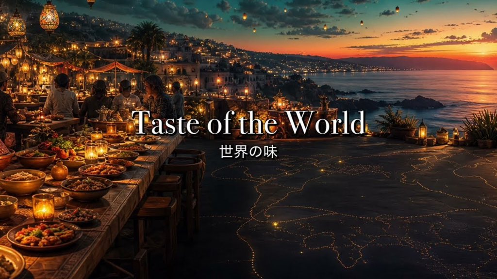 bbmusicgame's tweet photo. 【Taste of the World】 オリジナル曲Original song by BB
https://t.co/1XT2AHyq8X
#TasteOfTheWorld #世界の味 #BBオリジナル曲 #OriginalSong #料理の歌 #FoodSong #食の旅 #WorldCuisine #異文化交流 #TravelSong #HopefulSong #JapaneseMusic #MV #LyricVideo https://t.co/HTXpALKXeX