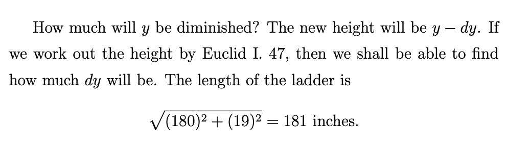 danbmurphy's tweet photo. @Math_files Those were the days...
From page 12, on the derivative. https://t.co/cphzo8Kwtp