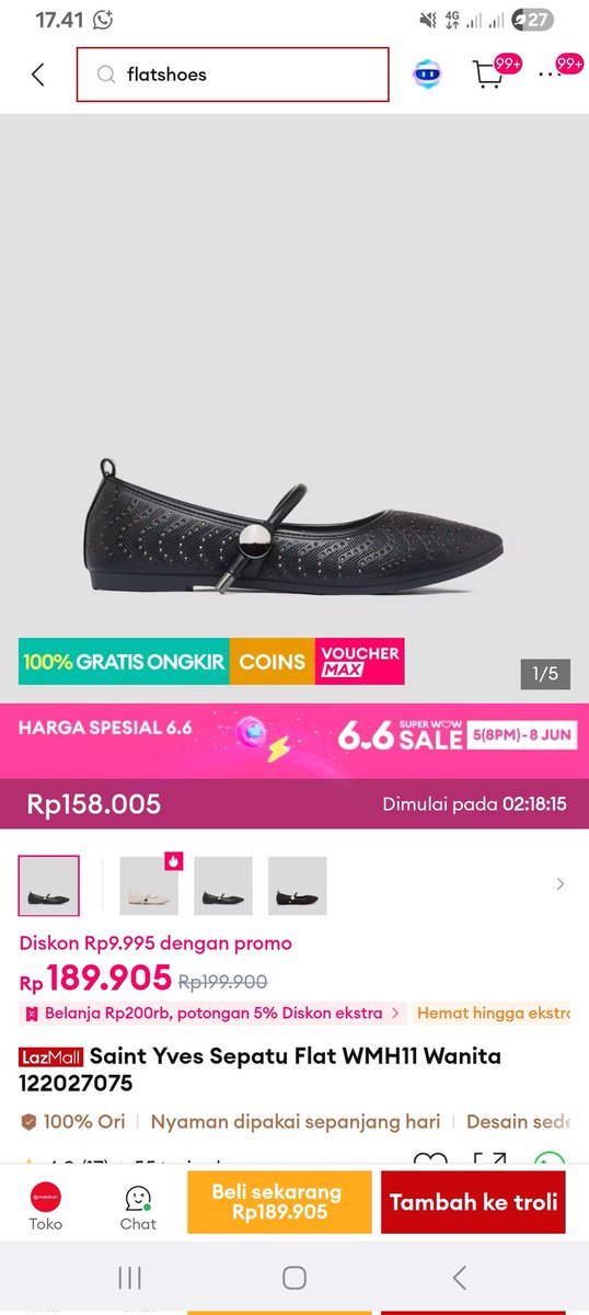 _jhyne's tweet photo. gokilll banget dahhh Hari Ini Lazada 66sale dan kebetulan banget besok gue mau ada acara. Gue beli barang yang gue perluin jadi untung banyak kualitasnya gaperlu di raguin lg krn LazMall 100% Original
https://t.co/XI7KCarwps https://t.co/WDE5wkCxb0