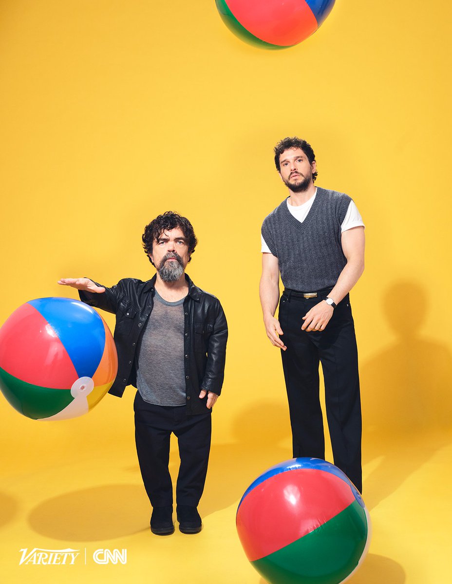 ThronesUpdates's tweet photo. Kit Harington and Peter Dinklage reunited for Variety’s Actors on Actors! https://t.co/QM7vEZ55If