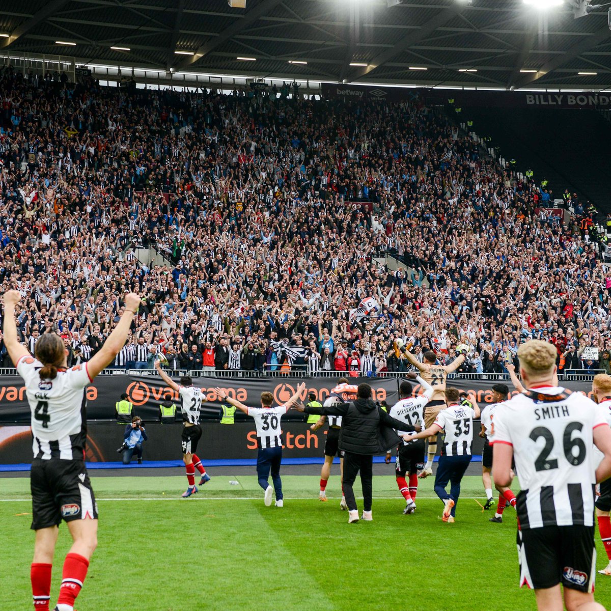 officialgtfc's tweet photo. Four years ago today, the Mariners completed one of the most remarkable play-off runs in National League history.

Read the full story 👇 

#GTFC