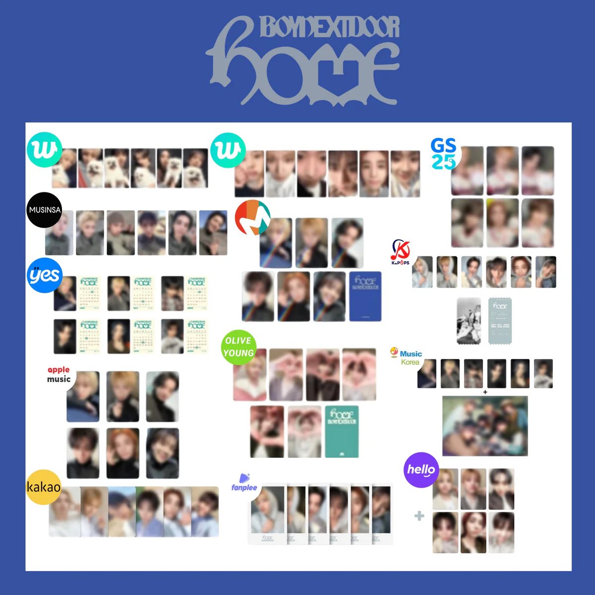 pvim_'s tweet photo. •݁ ˖Ი𐑼⋆݁
( ᴗ͈ˬᴗ͈ )  #jiwoodeal 🧚🏻‍♀️

🍒 ดีลเกา 🇰🇷
BOYNEXTDOOR - 1st Studio Album [HOME]
ㅇyes24
ㅇ applemusic
ㅇ makestar
ㅇ musickorea
ㅇ fanplee
ㅇ knpops
ㅇ musinsa
ㅇ oliveyoung
ㅇ kakaogift
ㅇ gs25
ㅇ weverse

ㅡ หลักฐานการสั่งซื้อในเมนชั่นนะคะ
ㅡ ส่งกลับแอร์บิน 1 วันถึงไทย ✈️
*ของถึงไทยรอโกดังส่งของ 2-3 วัน

หากมีอัพเดทเพิ่มเติมจะแจ้งอีกครั้งนะคะ🙇🏻‍♀️