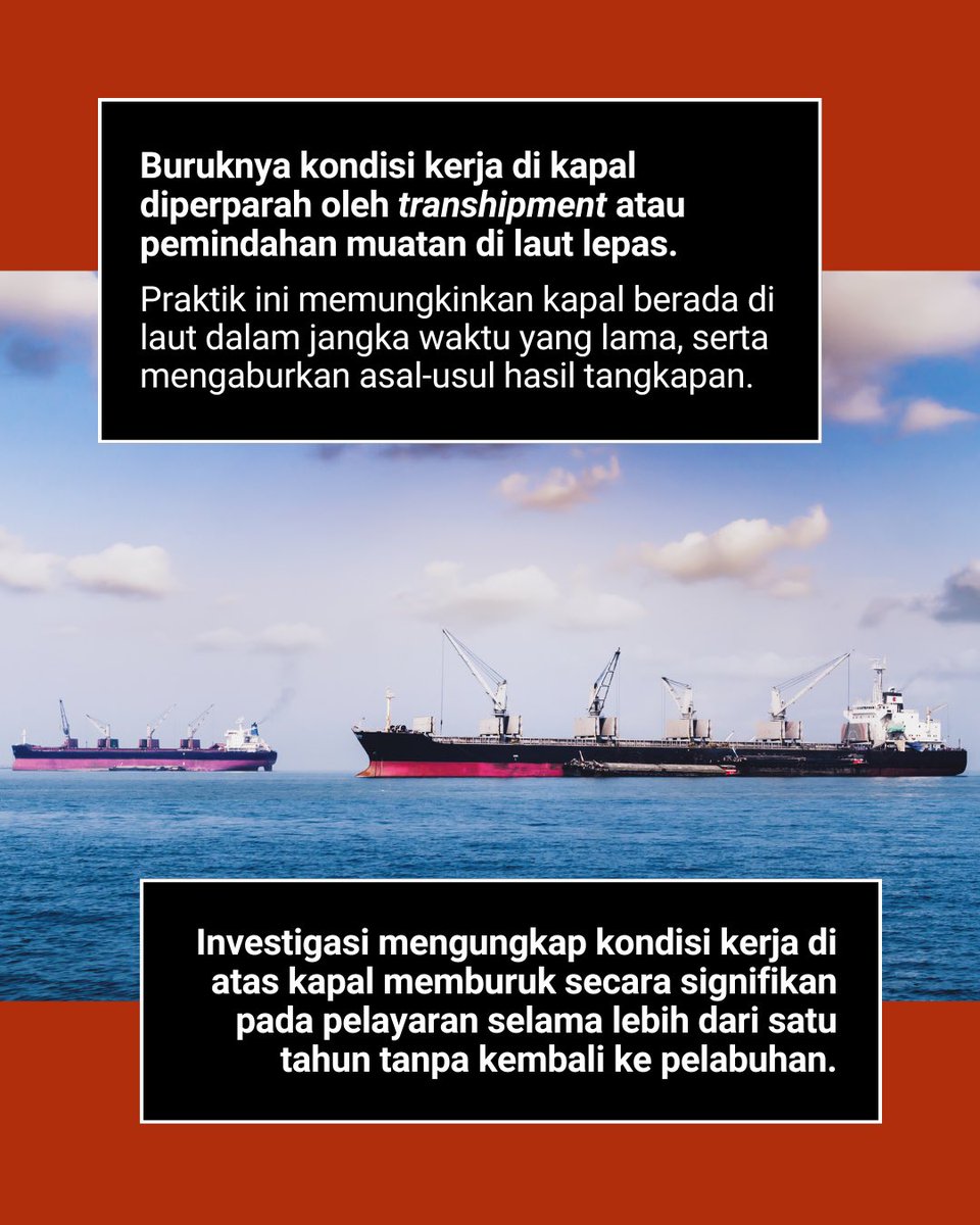 JARING_'s tweet photo. AKP Indonesia melaporkan kekerasan fisik, pencurian upah, hingga ancaman kematian di laut. https://t.co/lAZ1StyUuo