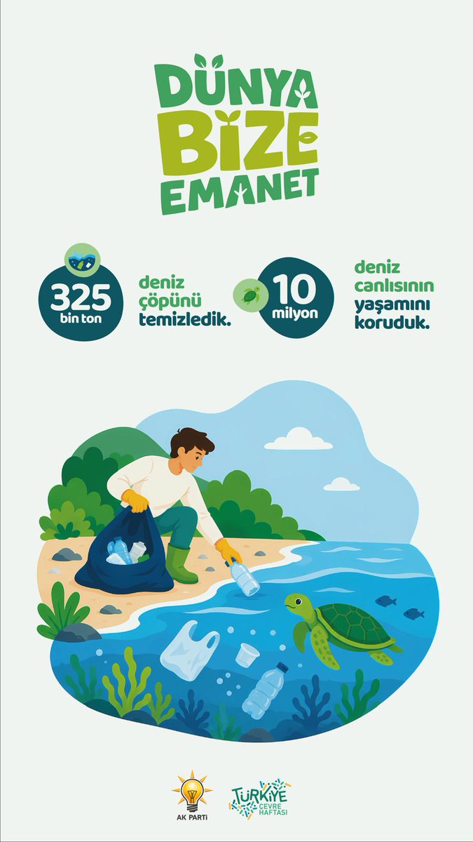 aliihsanyavuz54's tweet photo. Denizin, toprağın, doğanın geleceği bize emanet. 
Geleceğimize sahip çıkalım.
#DünyaBizeEmanet 🌱🌍 https://t.co/EUQxuBT3tO