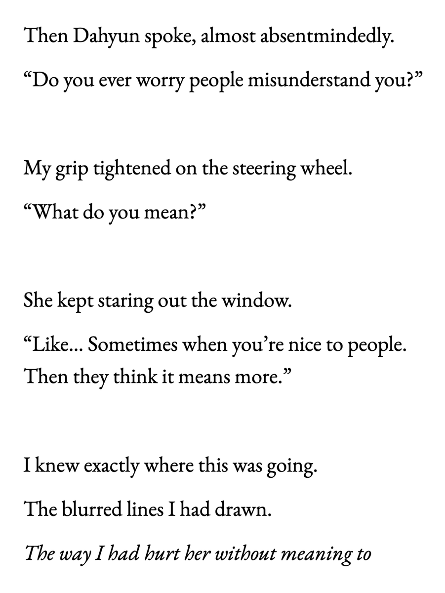 sechan_au's tweet photo. dropping a little bit of Chapter 6 to let you guys know that it is still very much alive 🥰

#InBetweenSomethingAndNothing #SAIDA https://t.co/qs9ixmnxWu