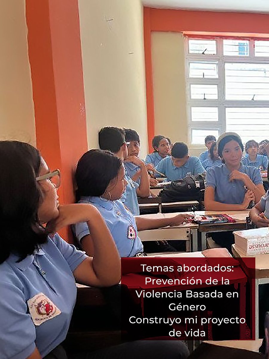 Fundainil's tweet photo. 🔹 Primeros Auxilios Psicológicos (PAP).
🔹 Prevención de ITS y VIH/SIDA
🔹 Prevención de la Violencia Basada en Género.
🔹 Construcción de su Proyecto de Vida. https://t.co/fihbM7VVKG