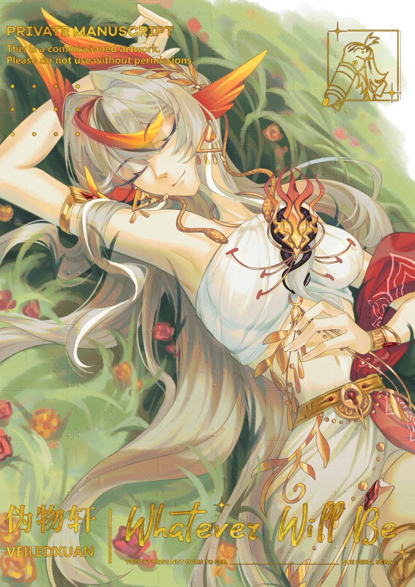 veiledxuan's tweet photo. The scent of grass🌿
No weight. Just green breathing around her. Somewhere between a nap and a dream.

Commissions open if you'd like a piece like this ✨

#HazbinHotel #HazbinHotelOC #SinnerOC #Commission https://t.co/Kj887y5AMb