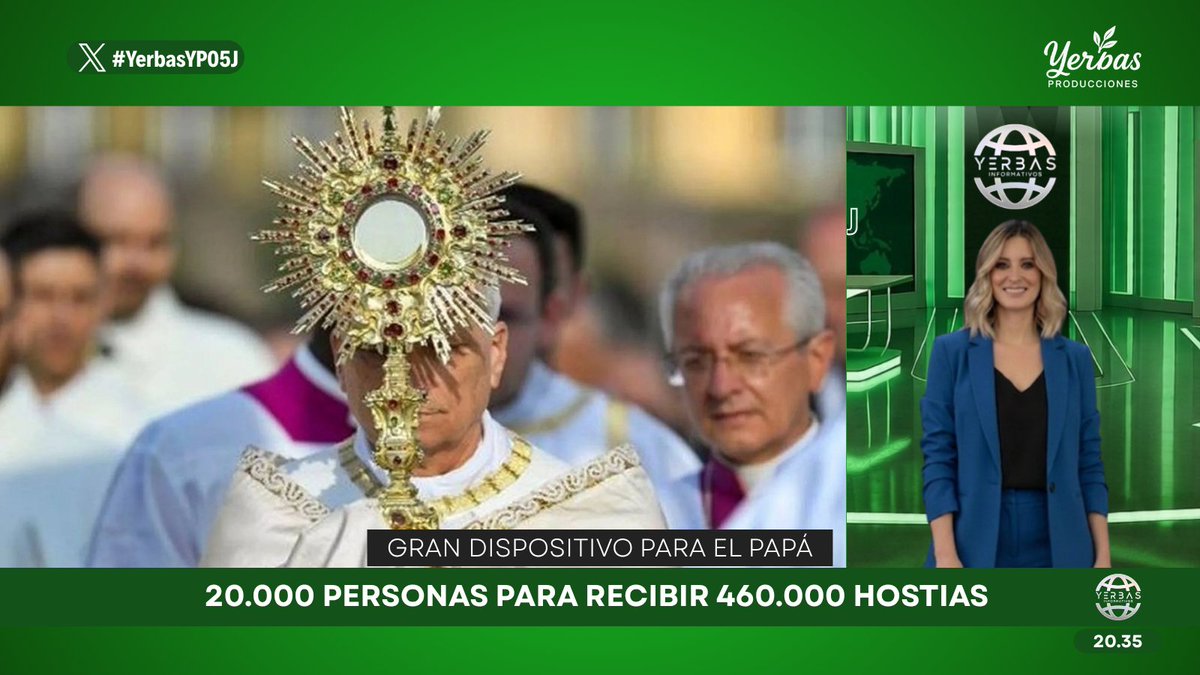 YerbasYP's tweet photo. ✝️Gran dispositivo para el Papá.

🤩Madrid está ultimando los detalles para la visita del papa León XIV. Hace semanas que se prepara su llegada con una organización sin precedentes.

⛪️Tras la misa, el papa León XIV presidirá la procesión del Corpus en Madrid

🌿#YerbasYP05J https://t.co/7LaLQDAhhJ