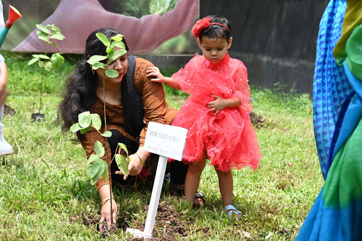 GCCRPFGTY's tweet photo. *World Environment Day 2026*
RCWA GC GTY organised a Plantation Drive.Trees were planted in the name of *girl child born in the campus during the last 1 year symbolising growth hope &amp; commitment to nurturing future generations 

All members participated enthusiastically.
@cwacrpf https://t.co/BAIWVzEkjW