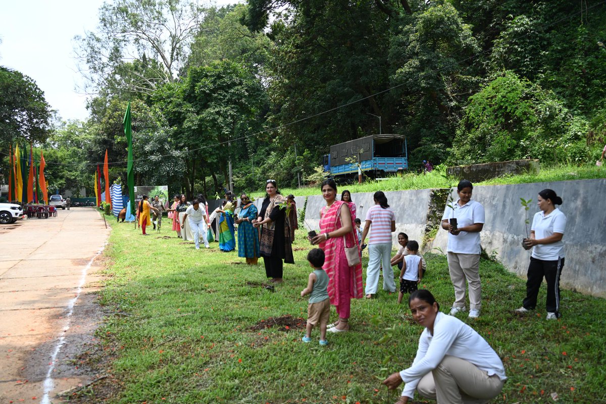 GCCRPFGTY's tweet photo. *World Environment Day 2026*
RCWA GC GTY organised a Plantation Drive.Trees were planted in the name of *girl child born in the campus during the last 1 year symbolising growth hope &amp; commitment to nurturing future generations 

All members participated enthusiastically.
@cwacrpf https://t.co/BAIWVzEkjW