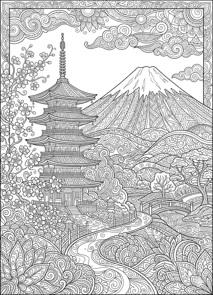 Yuki_Mizu_book's tweet photo. SPIRITUAL JOURNEY THROUGH THE LANDSCAPE OF MINDFULNESS: A LUXURIOUS COLORING BOOK COLLECTION
#coloringbook #zentanglestyle #mandalainspired #mandara #mountfuji #mtfuji #fujisan #mtfujijapan #japan
PR : https://t.co/PDhdggvVIe https://t.co/Dh2ya2kdJK