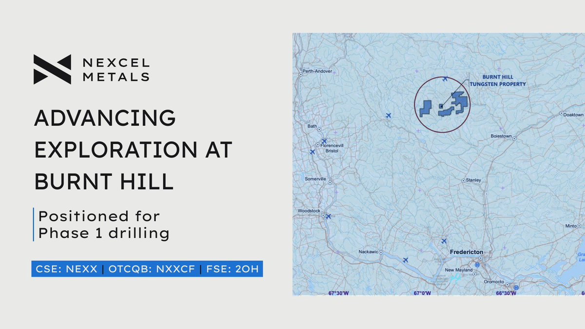 NexcelMetals's tweet photo. Nexcel Metals is positioned to evaluate a broader range of targets at its expanded Burnt Hill Project, with proposed Phase 1 drilling expected to test known and new exploration targets.

👉 https://t.co/PDFZbBKCNR  
___
🇨🇦 $NEXX | 🇺🇸 $NXXCF | 🇩🇪 2OH

#Tungsten https://t.co/2PrbGtihxl