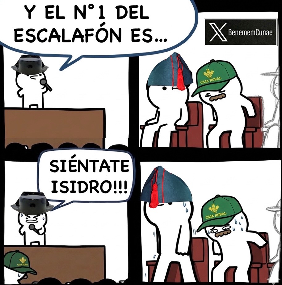 BenememCunae's tweet photo. Al parecer el CGJ se vuelve a imponer a la Academia, enhorabuena Polillas https://t.co/vnkuNCdVzC