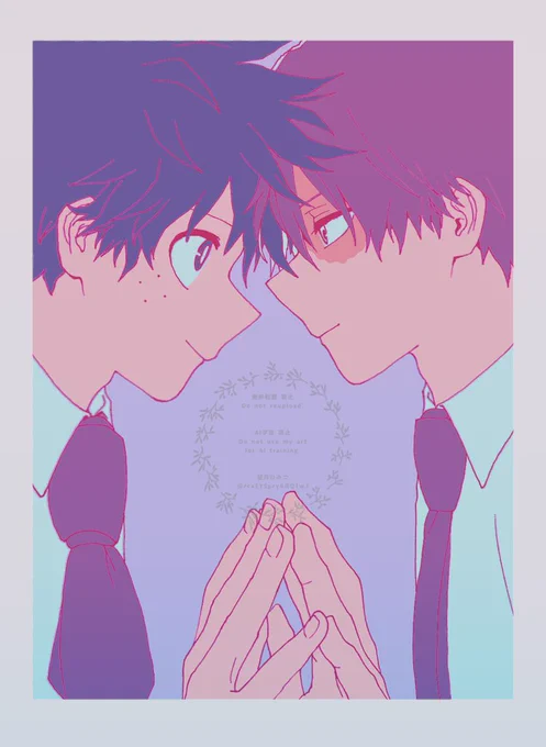 #ひらいて赤ブー 僕◯ヒ一ロ一ア力デ三ア 轟凍×緑出 「そば好きの君 、そばかすな僕」 継続開催どうかお願いします! (再掲失礼します)