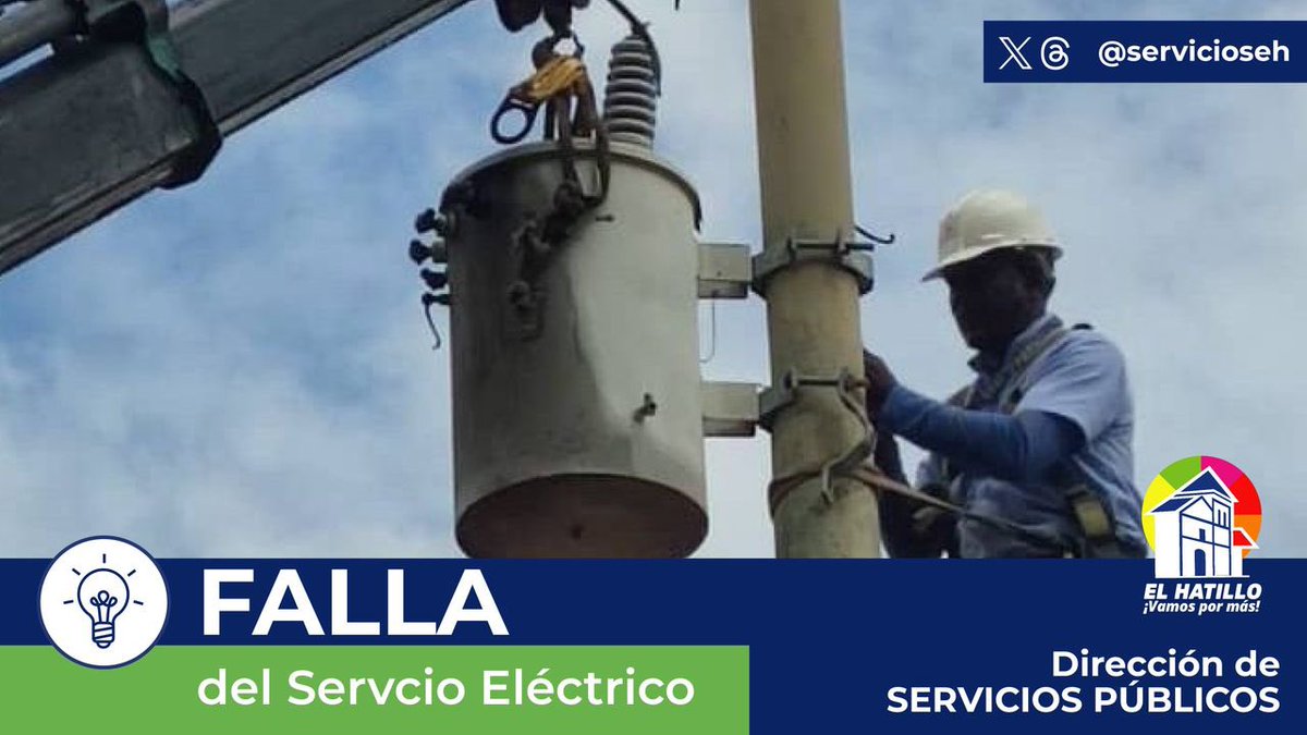 ServiciosEH's tweet photo. #ServiciosEHInforma #Fallaeléctica🚨⚡
Vecinos, hacemos de su conocimiento que 
se presentan falla eléctrica en circuito Sureste A3 dejando sin suministro eléctrico  a los sectores: https://t.co/HBldDcDxFi