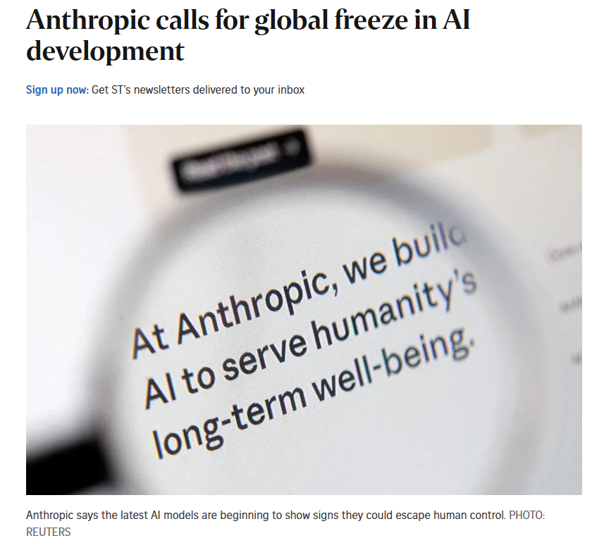 kimmonismus's tweet photo. A global pause in AI development will not happen. And the reason is simple and straightforward:

The US has repeatedly stated that it views AI as a strategically vital technology—one where maintaining leadership and an edge is intended to secure its global dominance. A pause would risk China overtaking them, especially given that Chinese open-source models are estimated to lag only four to six months behind.

In this respect, calls for a pause are more about PR than serious intent - a gesture of goodwill rather than a genuine strategic move.

AI is too important, too pivotal for the future, and too transformative for any nation to forgo the opportunity to gain a lead over its rivals.