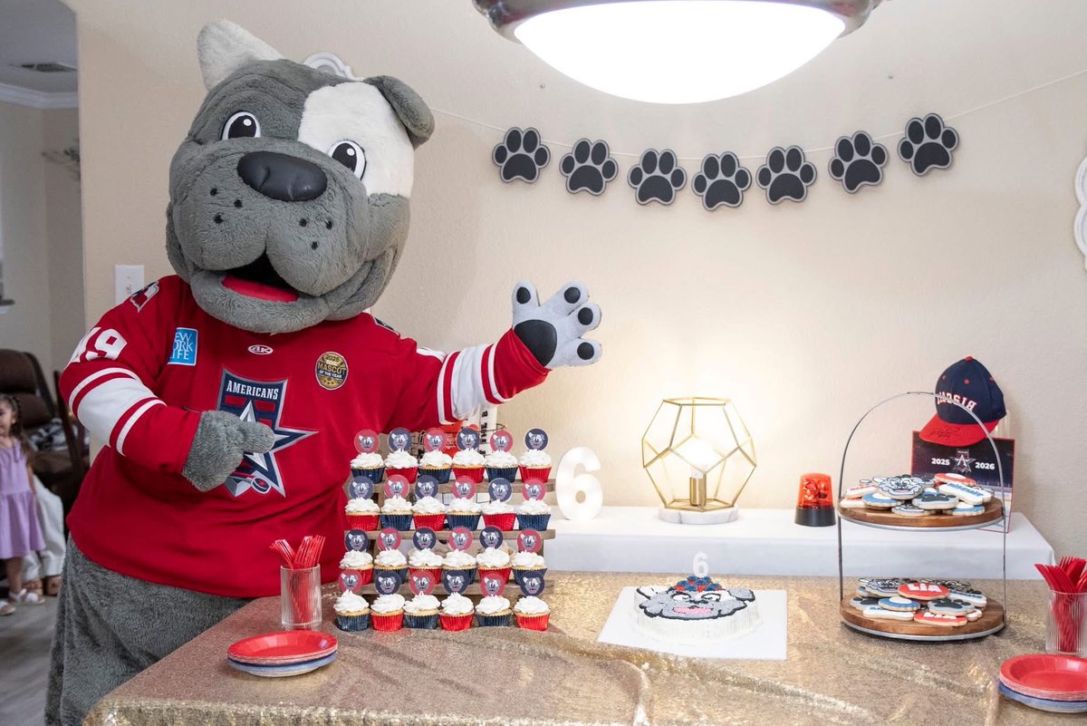 bestechlmascot's tweet photo. 🐾❤️ When you’re Biscuit’s biggest fan, only a Biscuit-themed birthday will do! Thanks for letting me celebrate your special day, Lia. Happy 6th Birthday! 🎉🎂 #celebration #BiscuitApproved #AllenAmericans https://t.co/zXWhh2gzNl