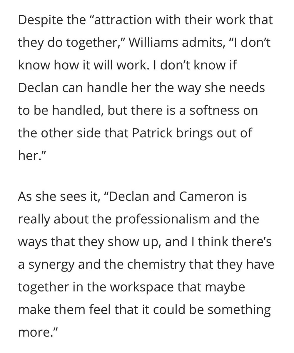 theenostalgic's tweet photo. DCT saying maybe to Declan &amp; Cameron but Nafessa doesn’t think they’ll work out… interesting #Rivals https://t.co/qKBiVN4pZz