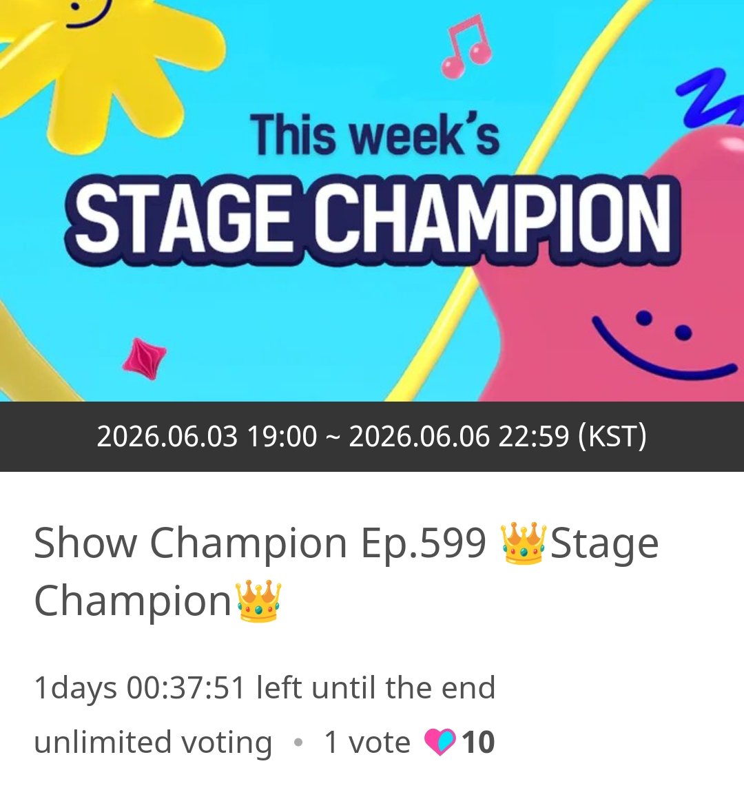 phevolution_'s tweet photo. ⌛ VOTING REMINDER: IDOL CHAMP "STAGE CHAMPION"

This banner remains to be our PRIORITY VOTING

EVOLS! Please remember that the final hours of a voting banner will always be where the struggles begin

📱 IDOL CHAMP APP
🔗 Voting link: https://t.co/GjBMPE8Q3f
⌛ Voting ends: June 6, 22:59 KST

Keep saving your chamsims. Let's give them another trophy!

#XLOV #XLOV_SERVE #엑스러브 #I_God #XLOV_I_God #SERVE
