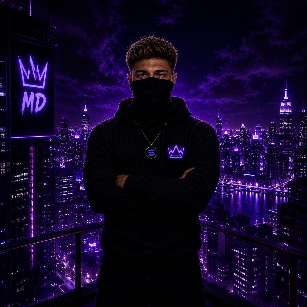 The masked dev tweet media