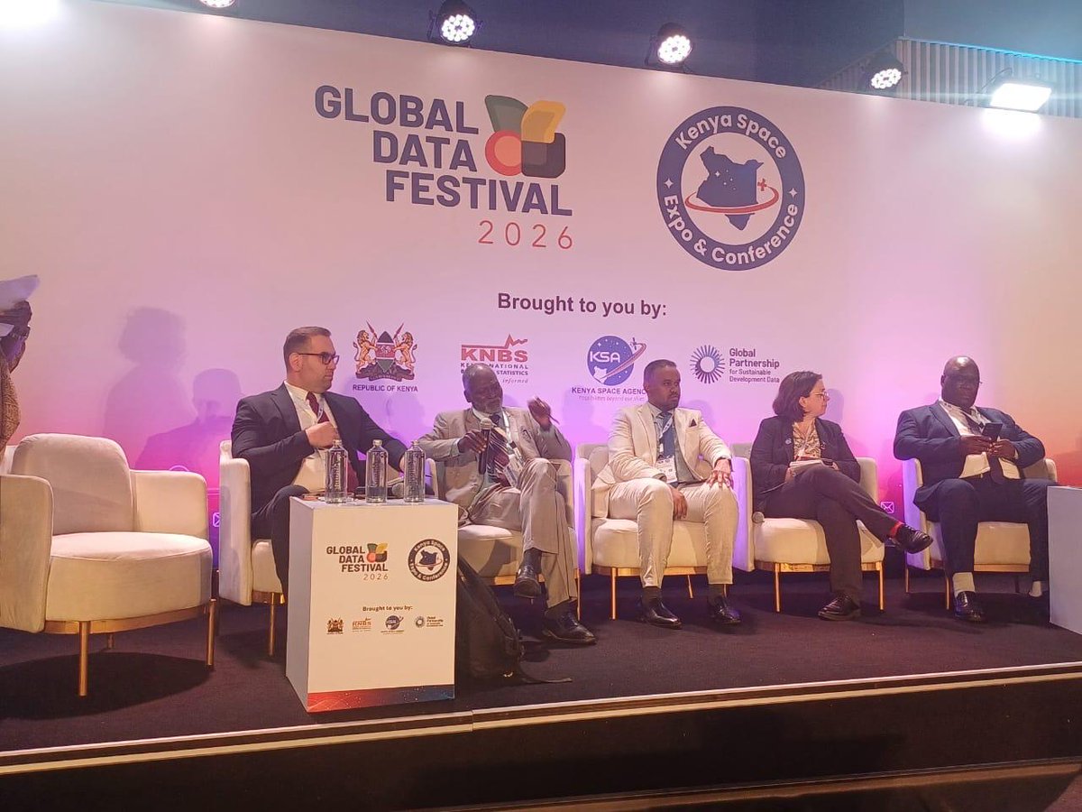NBS_Somalia's tweet photo. SNBS is honoured to participate in the Global Data Festival 2026 in Nairobi, Kenya, convened under the theme “Powering Innovation, Resilience and Partnership through Data and Technology.”The Festival brought together more than a thousand participants from across the world, comprising National Statistical Offices, policymakers, development partners, researchers and technology leaders, to explore how modern data systems can strengthen governance, accelerate development and improve decision-making in an increasingly complex world.

As part of the global dialogue and representing Somalia, SNBS Director General, Dr. Abdisalam Mohamed, participated in the high-level panel discussion on “The Future of Census: Digitization and Global Pathways to the 2030 Round.” The session examined how countries are modernizing census methodologies through digital technologies, geospatial innovations and integrated data systems to produce more timely, accurate and inclusive population statistics. Discussions highlighted the growing imperatives around leveraging technology to capture all population in national statistical systems.

During the panel, Dr. Abdisalam shared Somalia’s ongoing efforts to build a modern census ecosystem and strengthen the foundations for evidence-based planning and development. He stressed  the notable progress SNBS has made towards the application of geospatial population estimation techniques, remote sensing technologies, GIS-based mapping and the development of digital enumeration frameworks to support preparations for the 2030 Round of Population and Housing Censuses. These innovations represent a major departure from traditional cartographic approaches and are helping to establish a more robust statistical infrastructure capable of supporting national planning, service delivery and development monitoring.

The discussion also underscored the importance of census data as a cornerstone of national development. For Somalia, where the last completed population census was conducted in 1975 and no fully disseminated national population benchmark has existed for decades, ongoing census modernization efforts are critical for strengthening governance, improving resource allocation and supporting implementation of the Vision 2060, National Transformation Plan and the Sustainable Development Goals. SNBS continues advance innovative statistical solutions through robust domestic and global partnerships to build a modern, inclusive and resilient National Statistical System. @AbdisalamHumbul @abdirahm_omar 
#GlobalDataFestival2026 #Somalia #Census2030 #OfficialStatistics #DataForDevelopment #NationalTransformationPlan #Vision2060 #SDGs