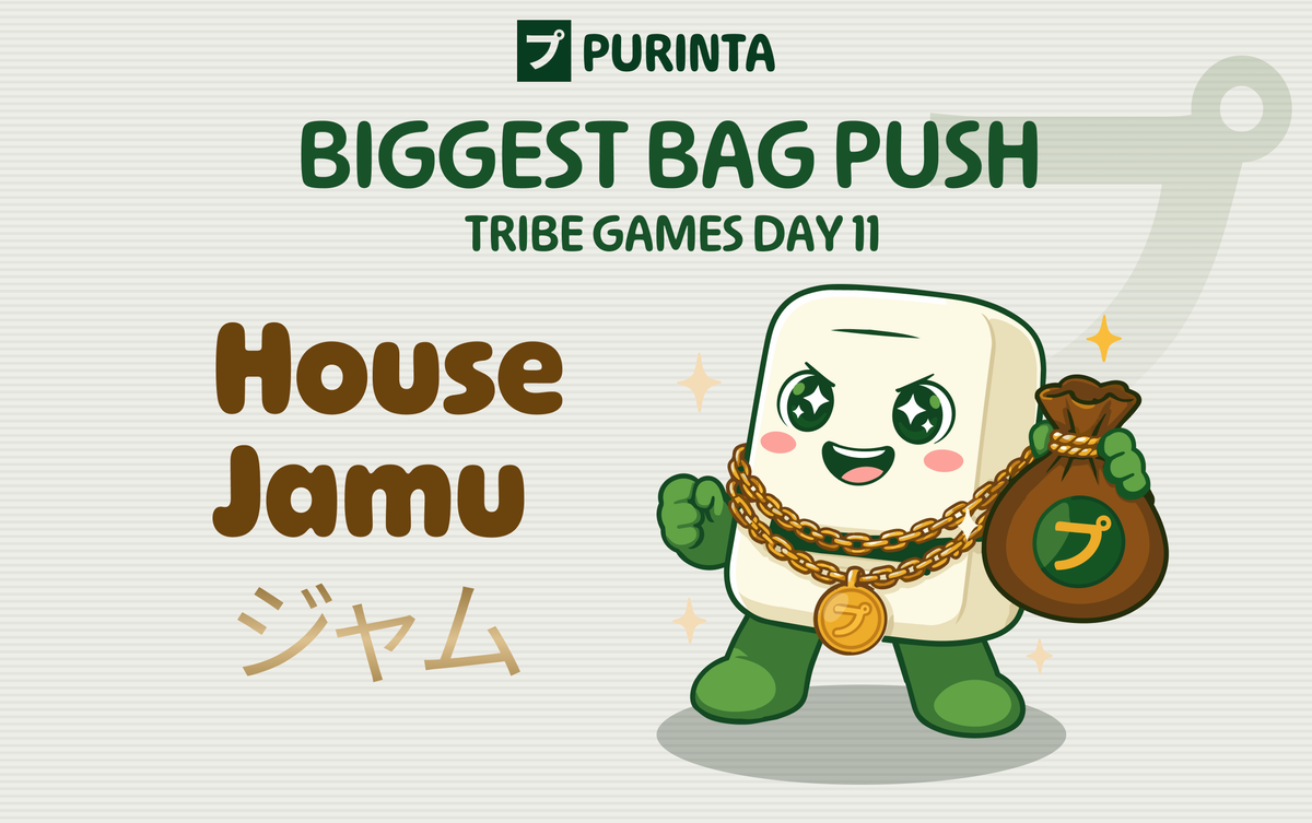 purintaxyz's tweet photo. Tribe Games Day 11.

Biggest bag you ever held.

Show us. rep your tribe while you're at it.👇 https://t.co/O9YQvZs4GG