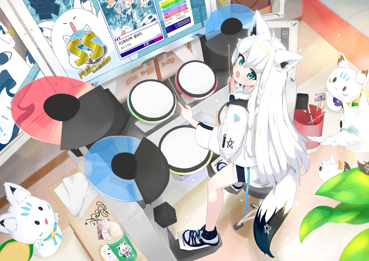 basic_SR's tweet photo. KONKON BEATS X GITADORA
#絵フブキ #gitadorart https://t.co/tiZvpKYjYL