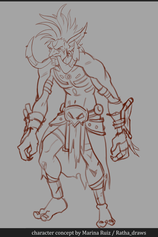 ratha_draws's tweet photo. Working on a new baby called Zak'jin.
What do you think so far?
#WIP #warcraftart #worldofwarcraft #conceptart #fantasyart https://t.co/QM6vjKKd3g