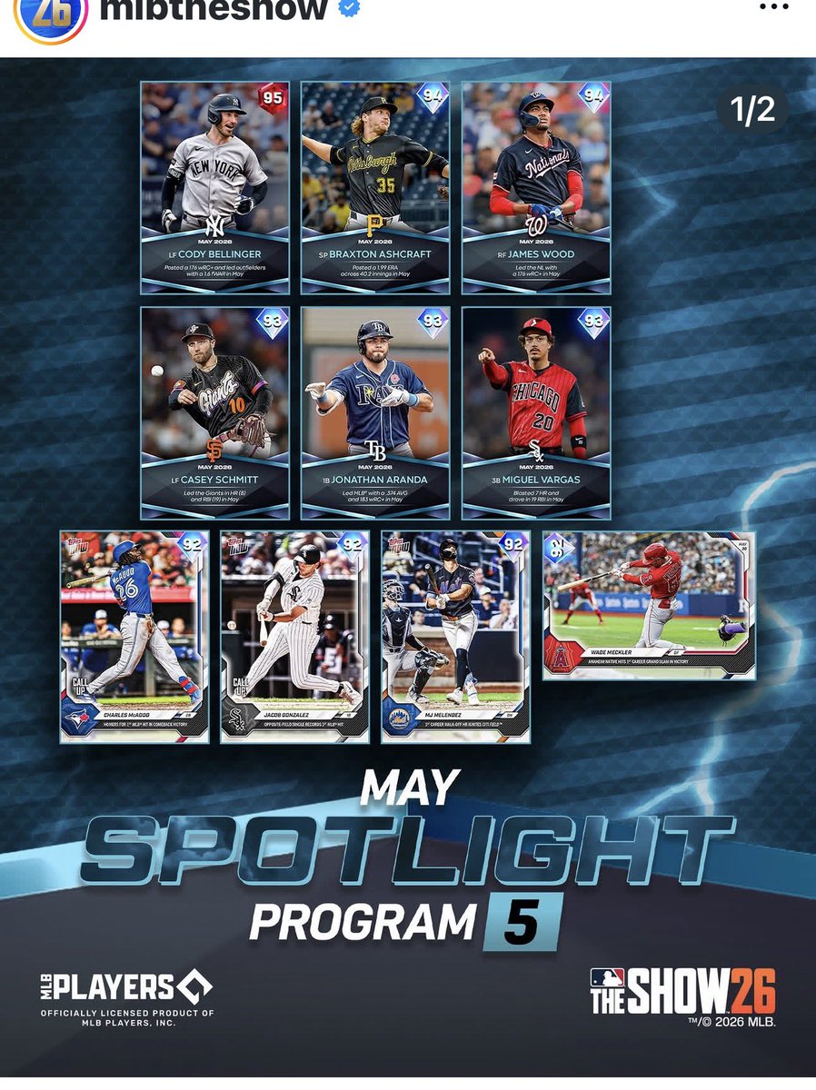 cxwra's tweet photo. @MLBTheShow took this down on all socials for some reason was it not meant to be revealed yet ? https://t.co/ABGQ81Tszh