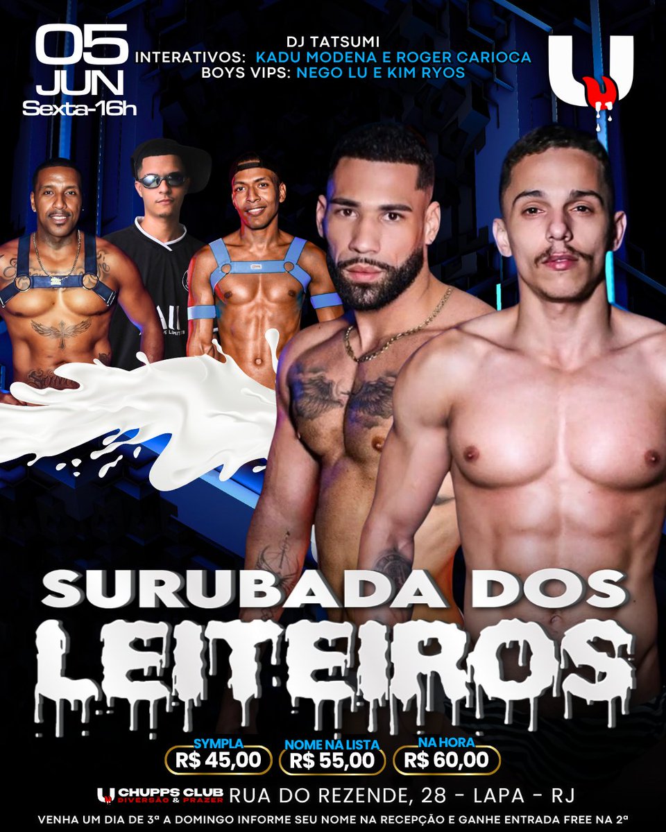 chuppsclub's tweet photo. SORTEIO • FOTO OFICIAL  
Quer um vip pra hoje?  
Regras:  
1- Dar RT neste post  
2- Seguir este perfil @chuppsclub
3- Se ganhar, informar os dados por mensagem.   
Serão DOIS sorteados para HOJE 05/06/2026  
Resultado após às 14hs. 
Quem não seguir as regras estará eliminado! https://t.co/QhY5MVTrm2