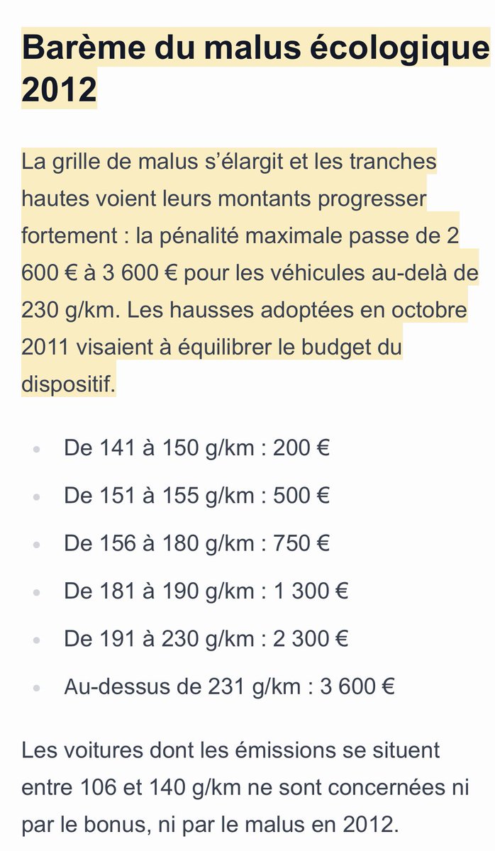 mraffko's tweet photo. @DidinedIrlande @MeteoExpress Merci pour le 2011 , ci joint le 2012 : et au temps pour moi je me souviens plutôt de la carte grise qui avec le malus était à plus de 8000€ ( 36 cv) et la j’ai dit c’est bon on arrête les frais. https://t.co/3pZJX7PCYX