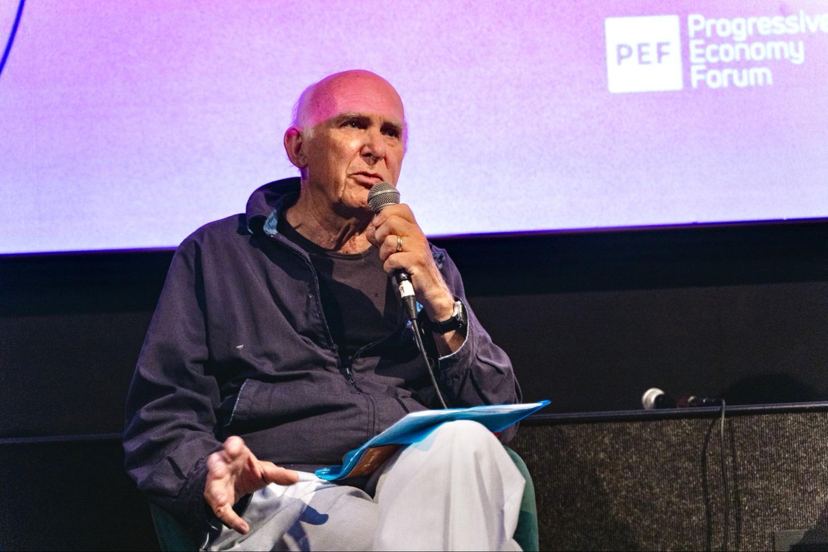 vincecable's tweet photo. A fairer economy requires credible choices on policy priorities and trade-offs, including in difficult areas such as social care, pensions and migration.

I explored this with @WomensBudgetGrp's Daniella Jenkins and Susan Himmelweit at @CompassOffice’s conference last week. https://t.co/aLe5HqdQmg
