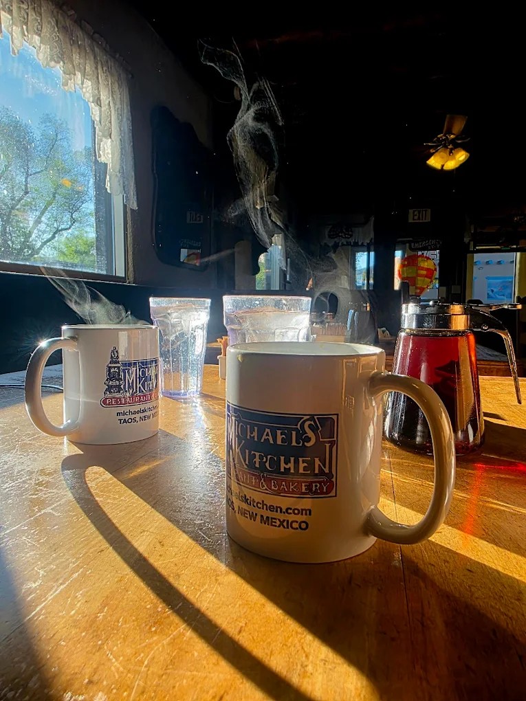 MichaelsKitchen's tweet photo. Taos mornings start here ☀️☕
Open at 7 AM daily. https://t.co/6cm6wx604A