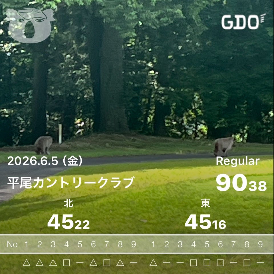 Sloter_X's tweet photo. 6月5日☀️
平尾ccラウンド結果♪

パー6個
OBは2個（ダボ）
トリはなし
そこまでの良いとして...

素ダボが4個🫢
...これをなんとかしたいね😅 https://t.co/gl8G1Avr2O