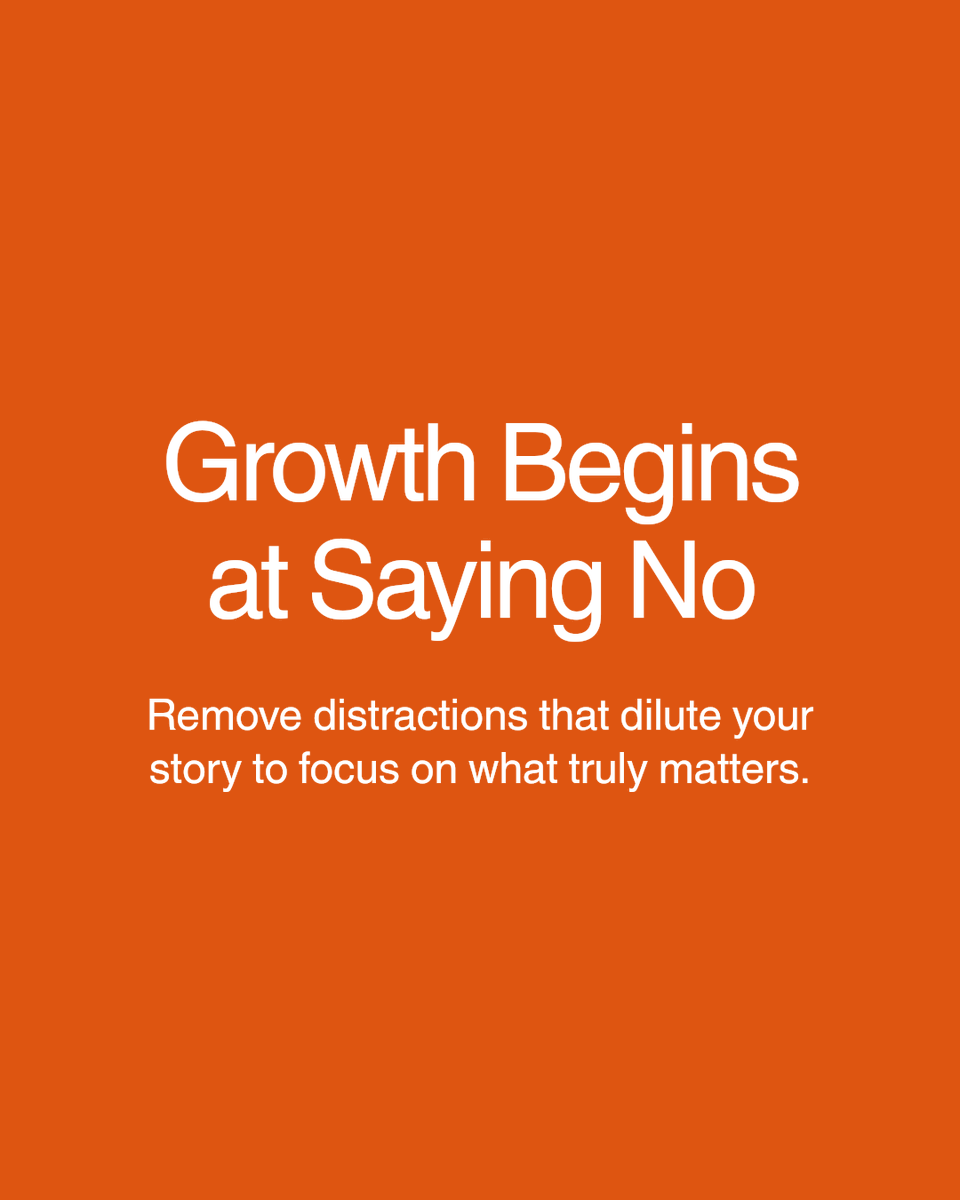 novelworkco's tweet photo. A busy leadership team adds more tasks. A focused one removes distractions and clarifies priorities. Sustainable growth starts with saying no to what doesn’t serve your story. What will you remove to create focus today?

https://t.co/Yv7RuVY8RL #businessstrategy #strategy https://t.co/oNeW2sB4CS