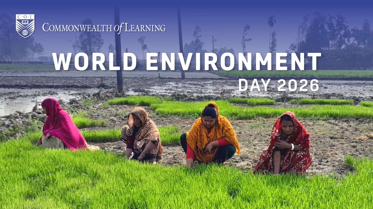 COL4D's tweet photo. Women and girls are among those most affected by climate change, yet their voices are too often missing from climate decisions. 

This World Environment Day, hear from Frances Ferreira, Senior Adviser: Women and Girls at COL, and our project partners in Pakistan, Sri Lanka, and Mozambique as they share how women and girls are leading climate action in their communities. Through COL's Empowering Women and Girls (EWG) project, implemented with the generous support of Global Affairs Canada, women and girls are advancing environmental education, disaster preparedness, and climate-smart agriculture to build more resilient futures. 

🎥 Watch the video and discover why women and girls must be at the centre of climate action: https://t.co/esPvry3ygI  

#WorldEnvironmentDay #ClimateAction #WomenAndGirls #ClimateResilience @EWG_23 @GAC_Corporate @adppmozambique