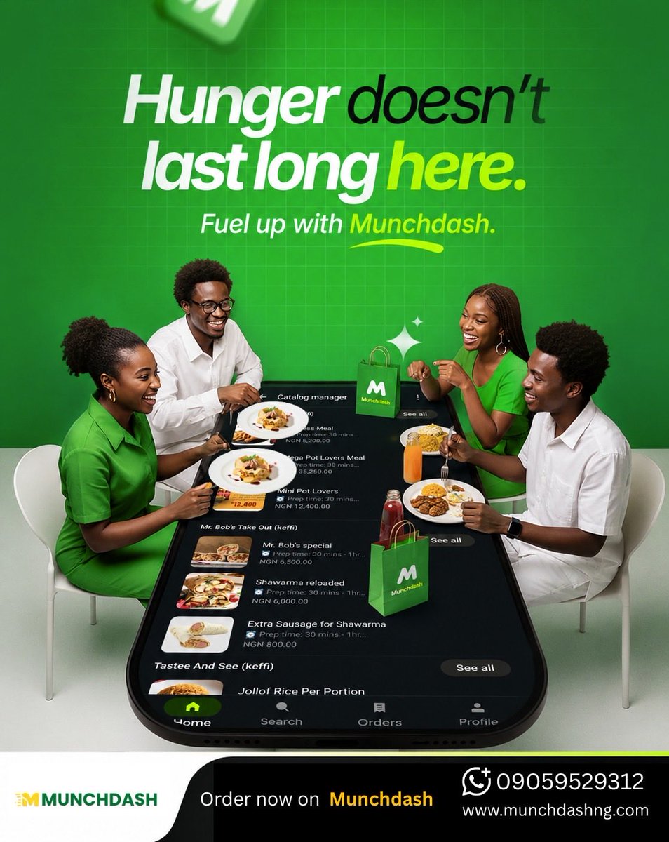 munchdash's tweet photo. Hunger doesn't last long here, fuel up with Munchdash 🚀🍔

Fast delivery, fresher bites, zero wait. Tap in and treat yourself!

#food #kitchen #viral #trending #x https://t.co/rIh1HZVGrC