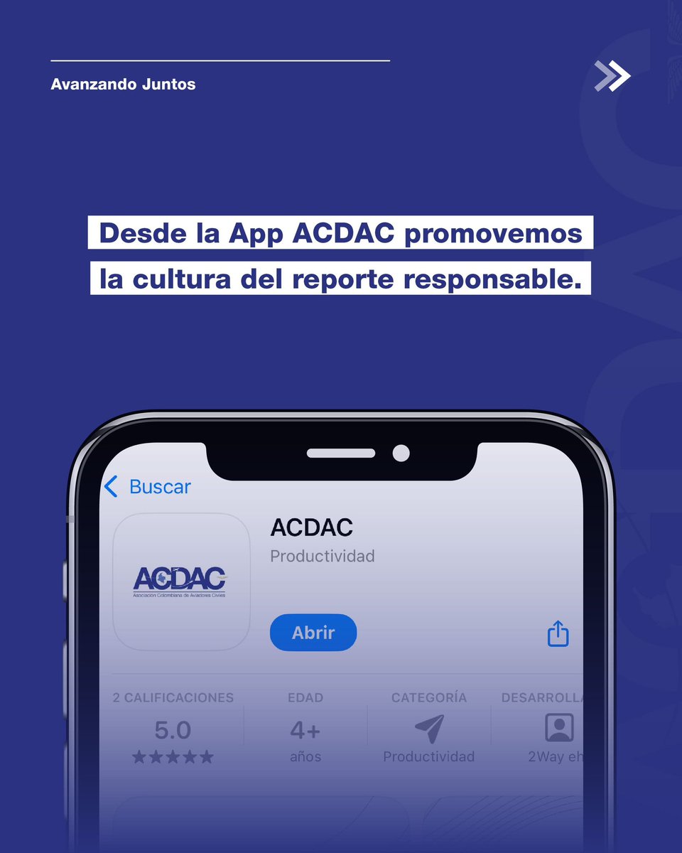 Acdac1's tweet photo. Reportar no es señalar, es proteger a todos.

#ACDACAvanzandoJuntos #SeguridadAérea #PilotosDeColombia https://t.co/ELHqZvHGCo