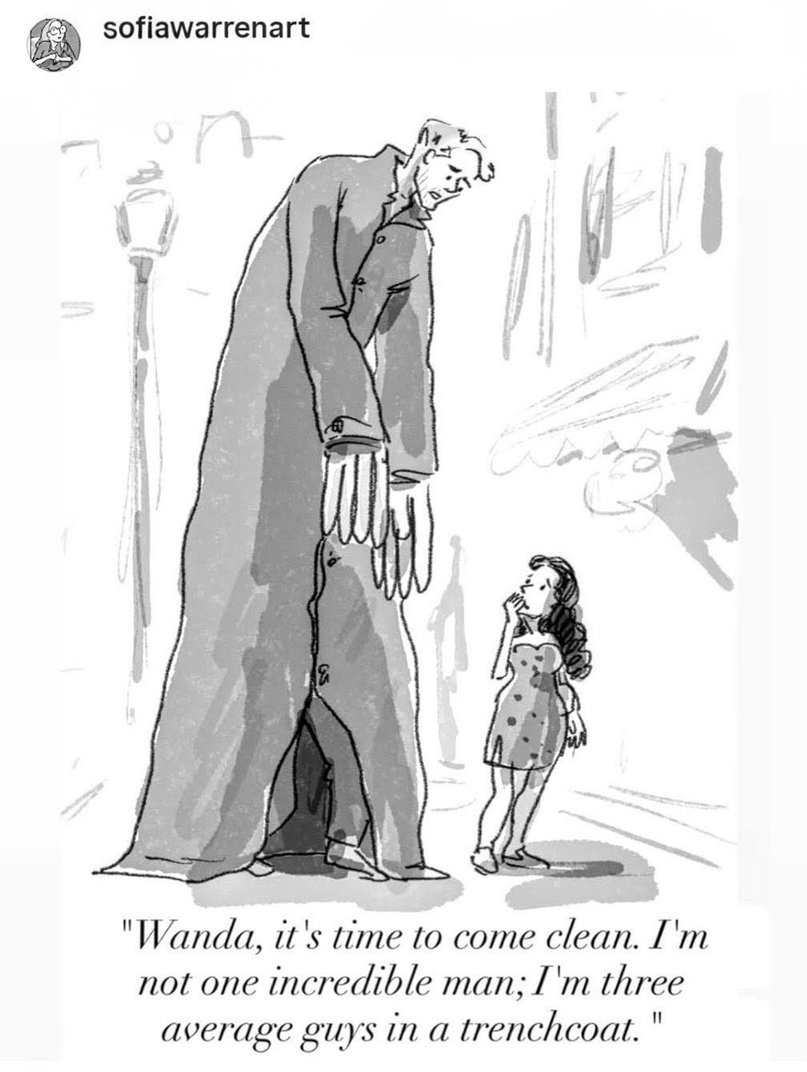 Immigration_Art's tweet photo. Oh, Wanda. 
Wanda, Wanda, Wanda . . . Welcome to the world of heteronormative mediocrity https://t.co/iizmeZigdu