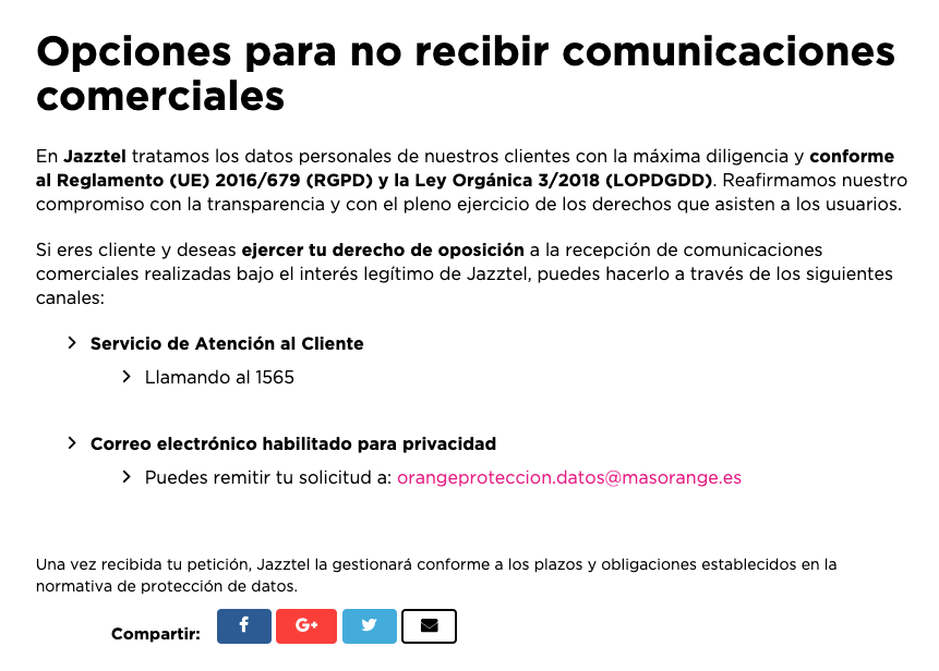 davidbffff's tweet photo. pero @jazztel_es en serio esta la única forma de darse de baja de vuestras comunicaciones por email? en serio??? https://t.co/h7YP4kJJ1k
