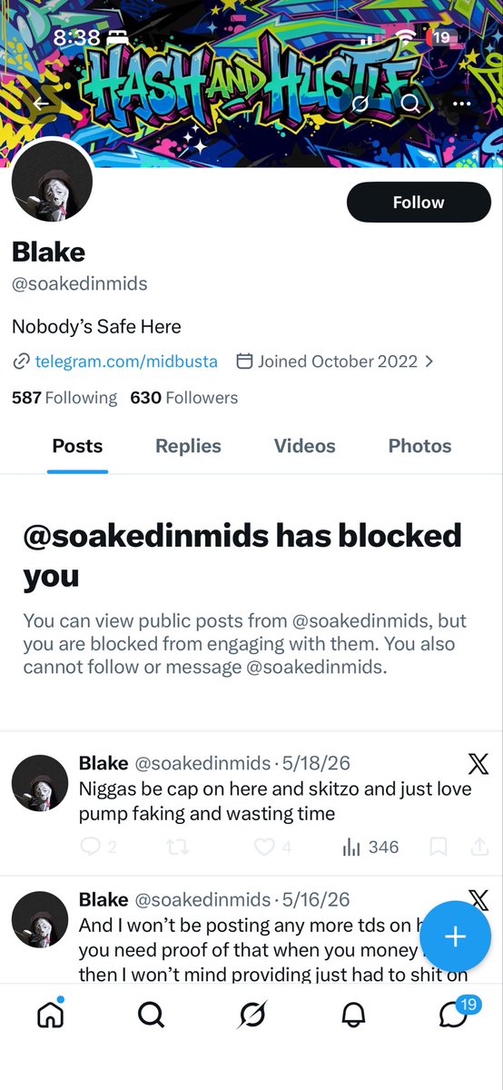 WH0DONTSCAM's tweet photo. @soakedinmids @freebandstruly you’re the only one that scams https://t.co/1afCeWvWsE